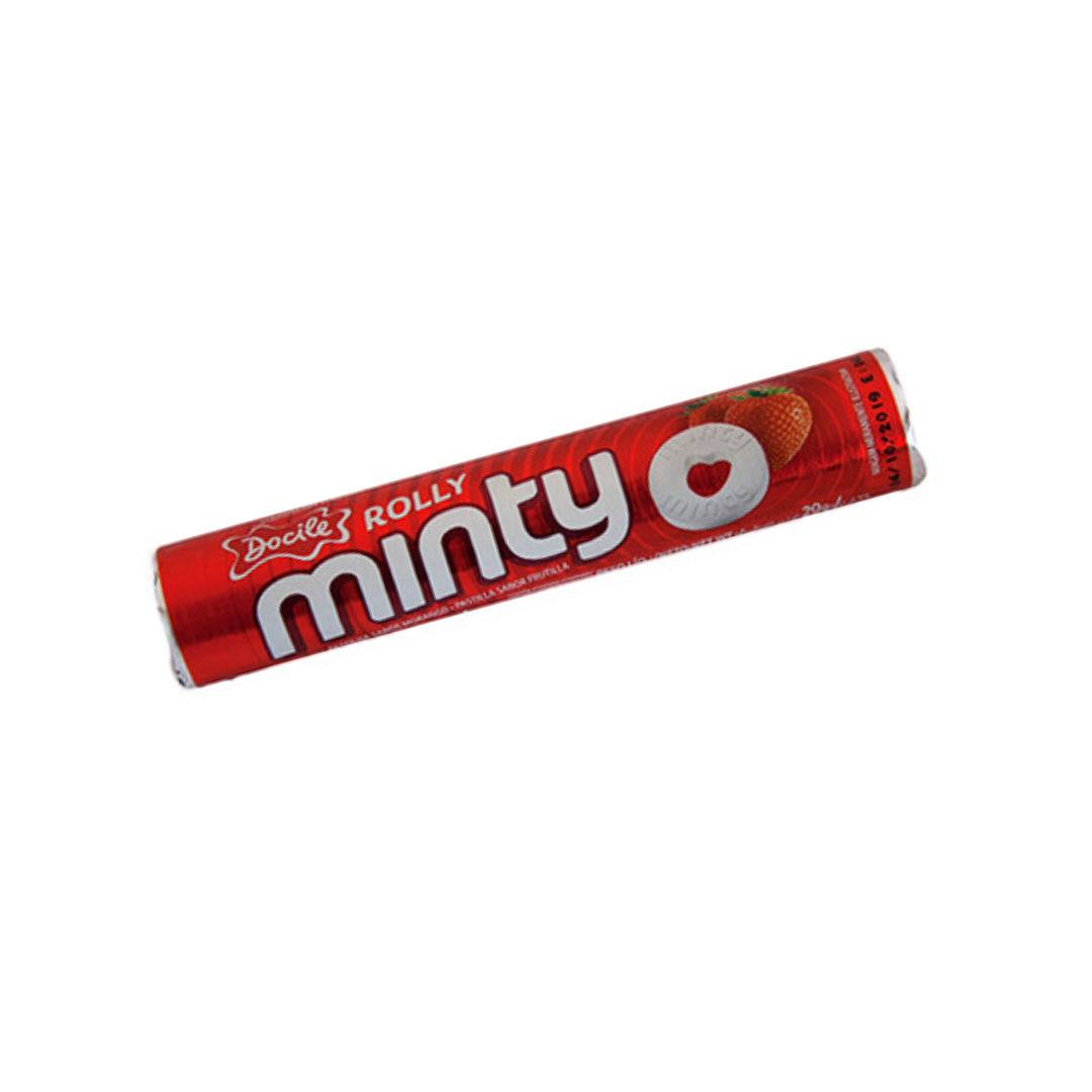 DOCILE ROLLY MINTY 29G STRAWBERRY